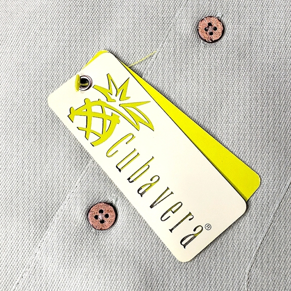 Cubavera Cuban Style Triad Racing Development Logo Rayon Blend NWT Large - Picture 15 of 16